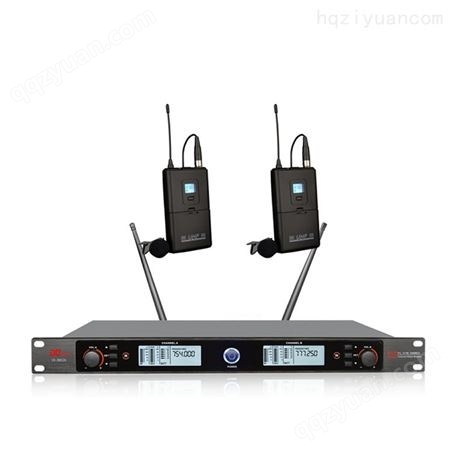 帝琪会议室音响系统设计多媒体安装话筒扩音设备一拖二无线台式会议话筒DI-3802A