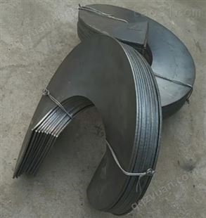 不锈钢螺旋叶片成型机 可加工不锈钢螺旋输送叶片 螺旋搅拌叶片