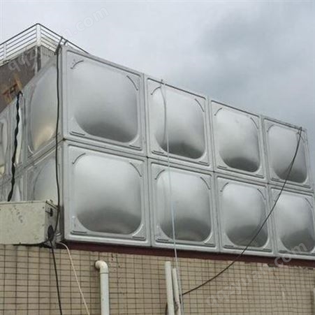 玻璃钢组合 立式304不锈钢消防水箱 加厚保温储水设备