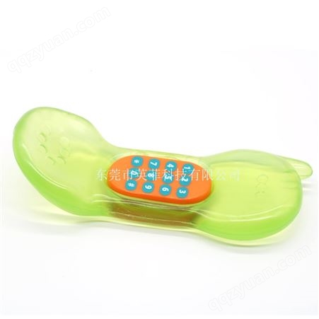 宝宝注水牙胶婴儿磨牙器电话咬胶玩具食品级母婴用品