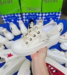 夏季厂家直供韩版小白鞋女ins学生镂空透气休闲鞋厚底增高街拍