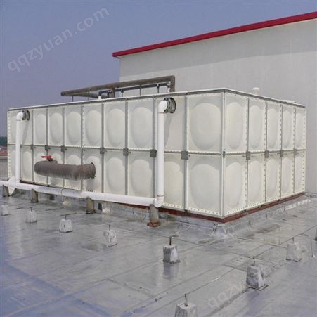 玻璃钢水箱定做消防SMC模压组合式自重轻方形箱