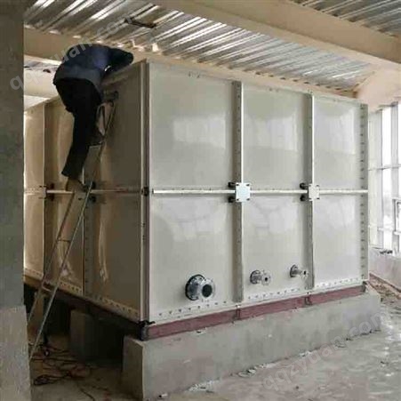 SMC模压玻璃钢水箱方形组合拼装消防储水装置耐腐耐用