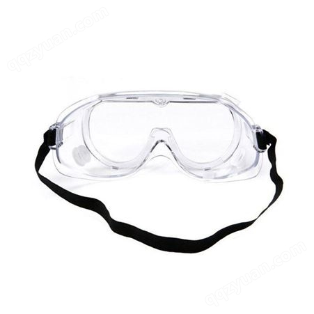 透明3M防化护目镜工业防冲击防刮擦眼镜防化学喷溅眼罩可调节头带