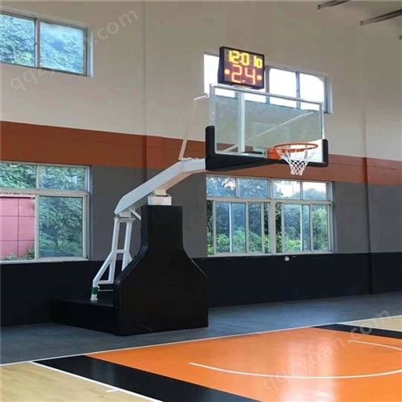 户外篮球架 凹箱 平箱 钢化玻璃篮板 篮球框 货源充足