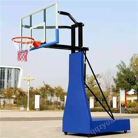 成人豪华高档全自动液压篮球架 钢化玻璃篮板 儿童可定制