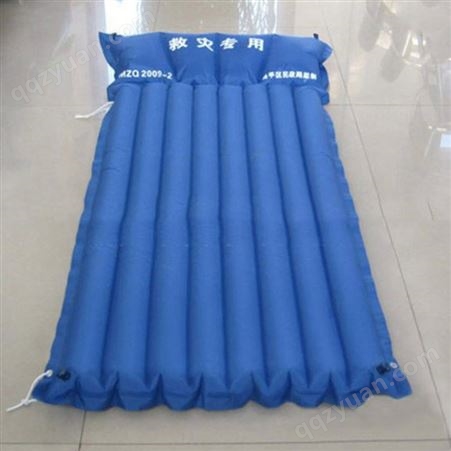 民政救灾充气床垫可折叠单人防潮气垫床野外露营充气睡垫支持定制