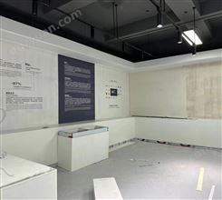 昆山张浦企业文化长廊背景墙，门头店招发光墙面楼体字广告制作