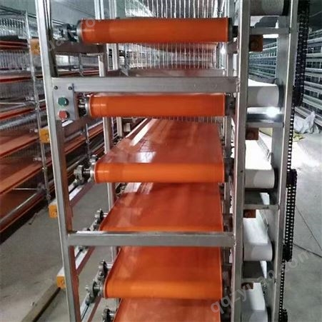 层叠式肉鸡笼 大型热镀锌鸡笼养殖设备 结构简单