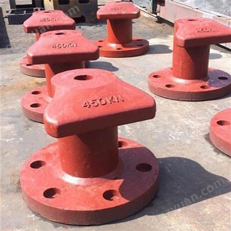 中科供应 250KN系船柱 码头蘑菇头 铸铁铸钢材质 可定做