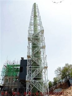 厂家环保烟囱塔 不锈钢烟筒塔 火炬支撑塔架 烟筒辅助支撑塔