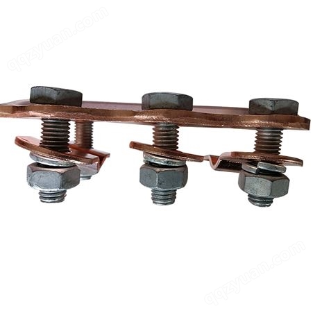 千铁恒业 ST-1螺栓型纯铜设备线夹 电力连接金具定制加工厂家