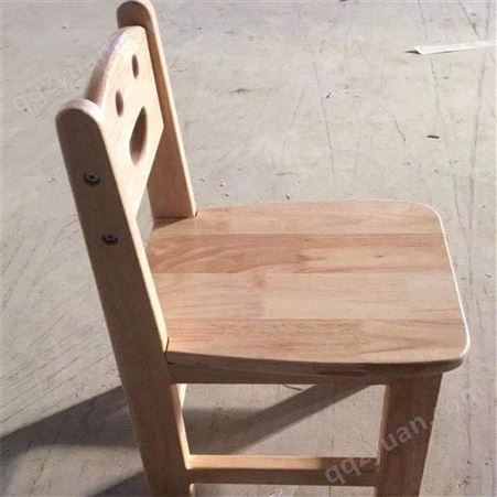 按场地定制木椅子儿童靠背椅学生凳子早教安全椅子木凳子