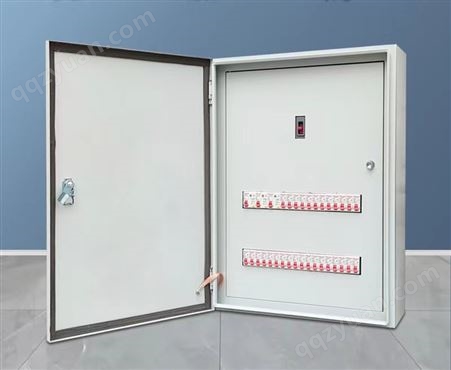 双层门配电箱室内明装挂墙基业箱低压成套设备照明内外门控制箱