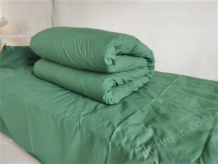 学校内务棉被 6斤军绿棉胎 应急救灾被子 学生统一被褥采购