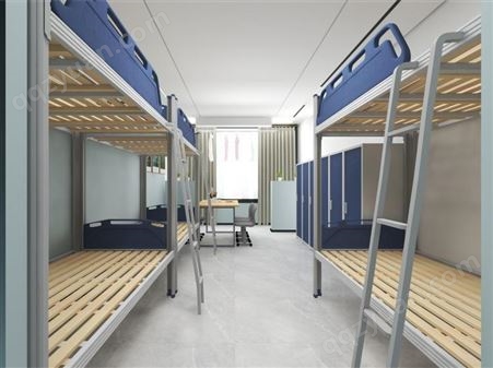 学生公寓床宿舍架子床铁床学校单位工地上下床两人四人床铺