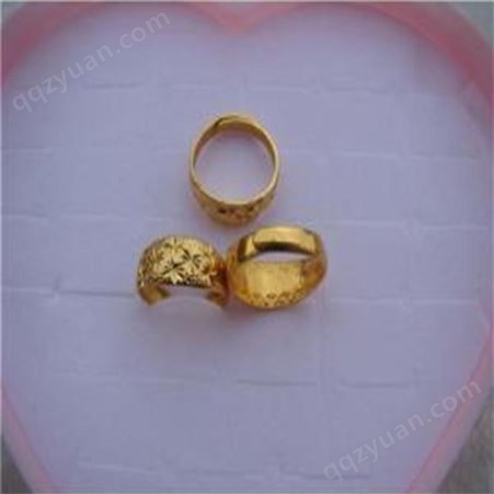 黄铜戒制生产厂 专业设计 链条镀金细戒指手饰指环