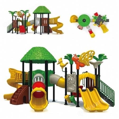 梦航玩具幼儿园大型室外秋千滑滑梯组合小博士户外小区儿童游乐园设施设备