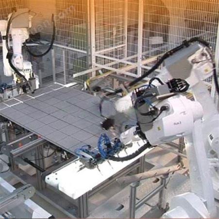 太阳能光伏工业机器人 智能焊接机械臂 机械手 岩回定制