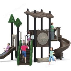 云南幼儿园小区秋千组合玩具印象江南系列滑梯儿童游乐场设备