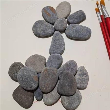彩绘鹅卵石 DIY手绘扁石头  儿童绘画鹅 卵石