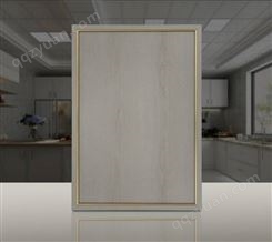 简约橱柜衣柜回字门-航美360低包覆实木拼框柜门