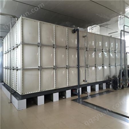 玻璃钢水箱 smc用于消防人防食品级拼接高位生活水池