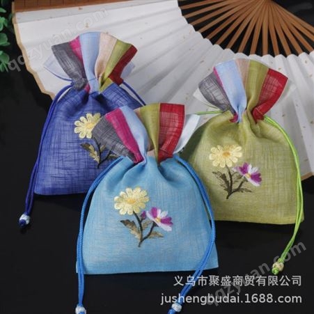 端午香包香袋韩式麻纱香包袋韩版礼品包装袋新款香囊厂家批发荷包