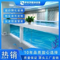 上海浦东延安钢化玻璃亲子游泳池-亲子游泳池设备-亲子游泳加盟-伊贝莎