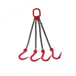四腿链条 吊索具 6T 起重链条 锰钢G80 加吊钩 强力环 可按需定制
