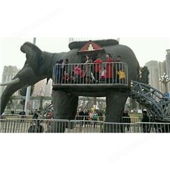 行走大象租赁 会发叫声机械大象价格