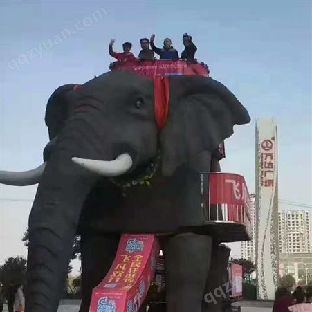 泡沫积木乐园出租 大型巡游机械大象出租