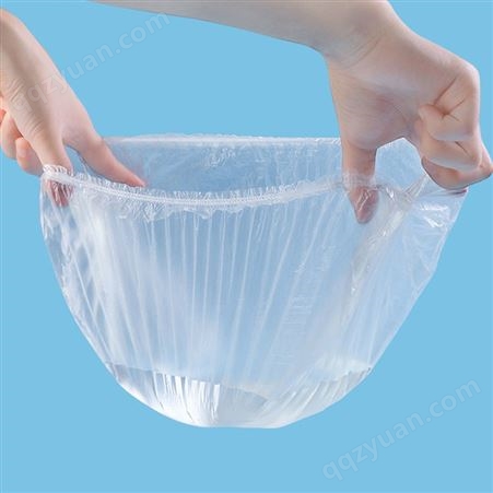 一次性透明保鲜袋 家用冰箱食品pe多功能防尘防虫套 防水浴帽头套