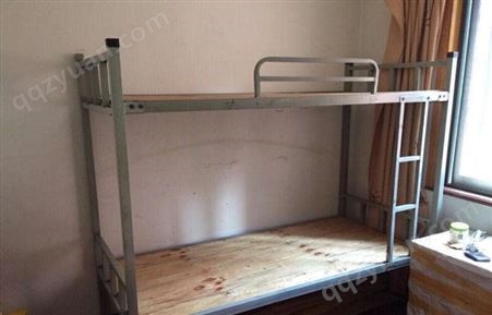 钢制组合双层床员工上下铺宿舍高低铁架双人学生铁艺床公寓床