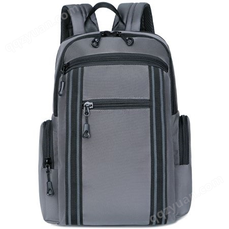 通勤跨境大容量双肩背包商务电脑包学生上课外出书包多功能手提包