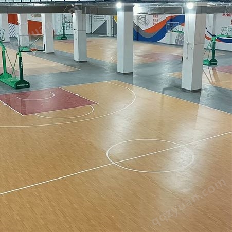 pvc运动塑胶地板室内篮球场地羽毛球馆乒乓球健身房地胶防滑耐磨