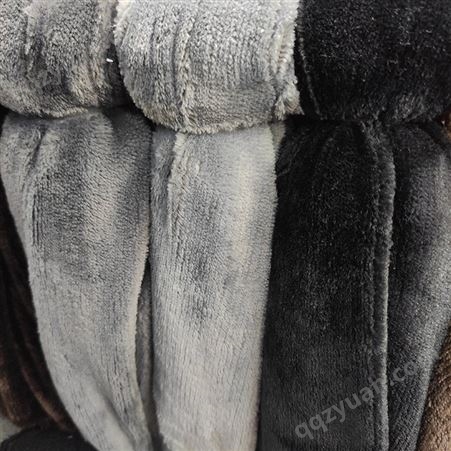 250g单面法兰绒面料 双面法兰绒 毛毯 玩具 服装 家纺用品毛绒布