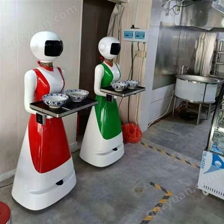 五丰智能送餐机器人 酒店餐厅无接触产品用途