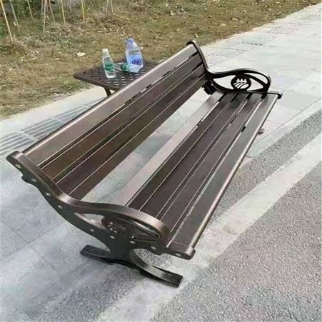 重庆小区庭院户外玻璃钢座椅花园户外铸铝碳纤维公园椅玻璃钢休闲长椅