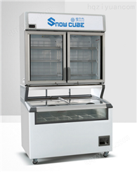 雪立方 双温子母柜 LC-1250商用超市便利店冰柜冷藏冷冻展示柜