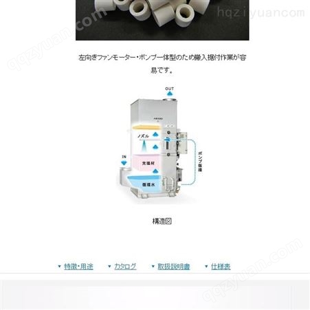 日本安满能AMANO 湿式除尘器（洗涤器）SS-40N