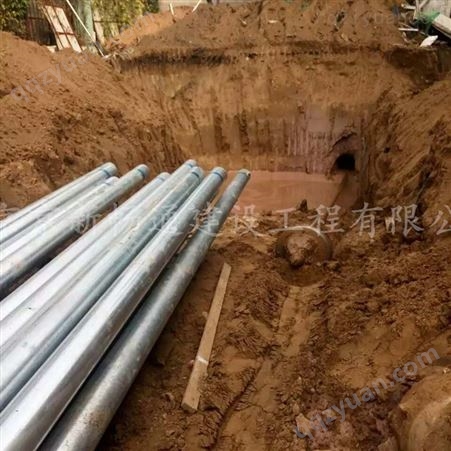 北京非开挖污水顶管施工 横向顶管施工不破坏路面