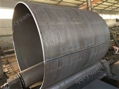 20#厚壁焊接钢管 托辊管深井泵管用大口径直缝焊管可定制非标管