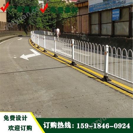 定做海南京式护栏-市政护栏路隔离栏-儋州道路栏杆隔离栅
