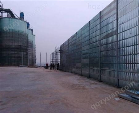 惠州电厂冷却塔声屏障厂家 湛江顶部弧形声屏障 珠海隔音墙